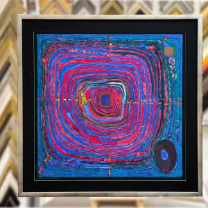 Hundertwasser-im-Rahmen-mit-Museumsglas-eingerahmt